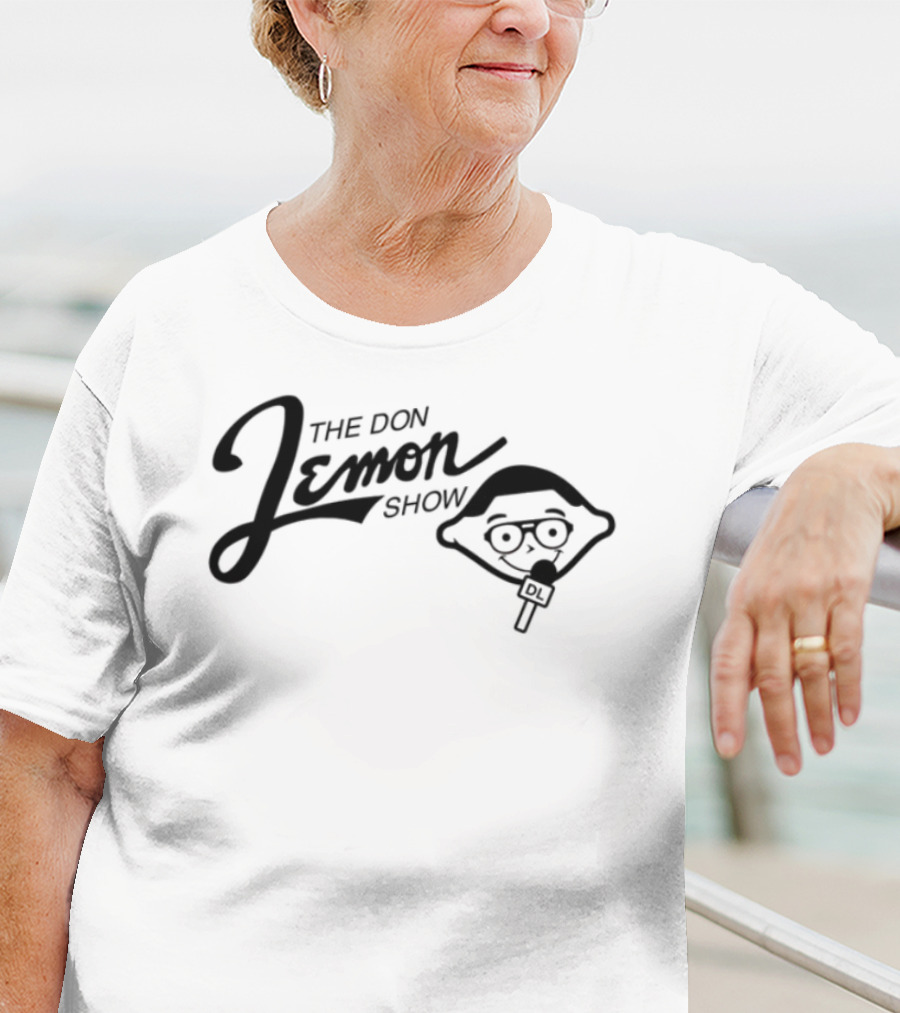 The Don Lemon Show Glasses Face Logo T-Shirt