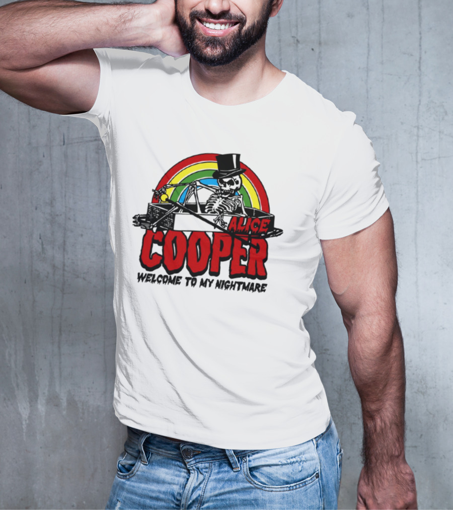 Alice Cooper Welcome To My Nightmare Rainbow Edition T-Shirt