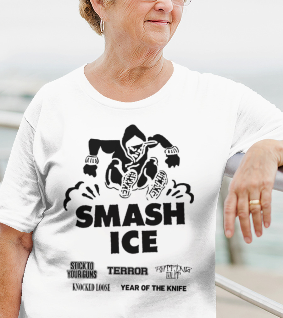 Smash Ice Stick To Your Guns Urban Warrior Monster Visions T-Shirt