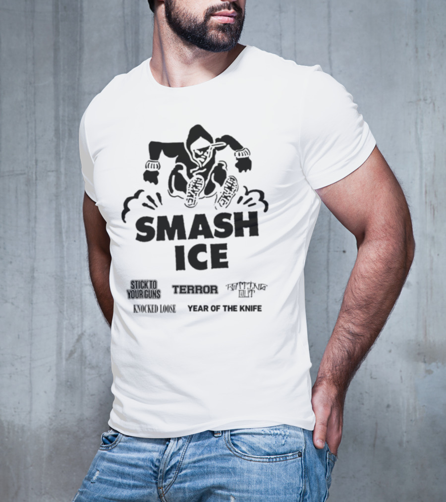 Smash Ice Stick To Your Guns Urban Warrior Monster Visions T-Shirt