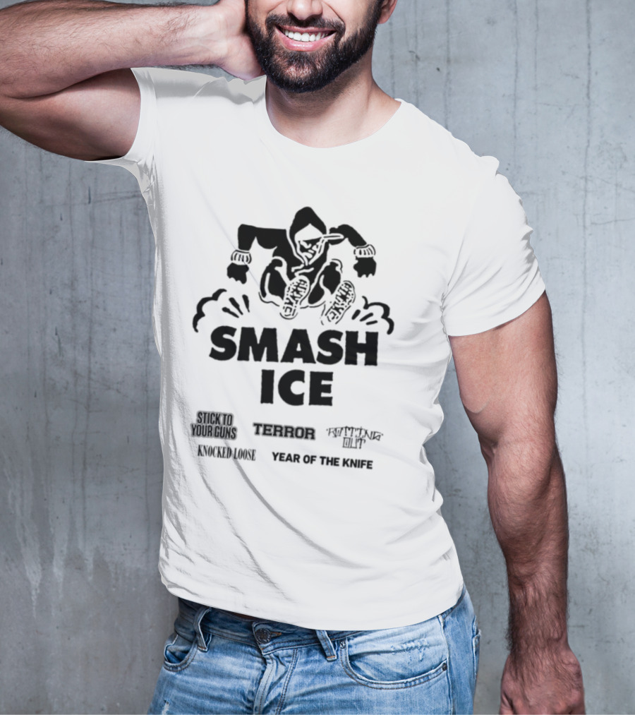 Smash Ice Stick To Your Guns Urban Warrior Monster Visions T-Shirt
