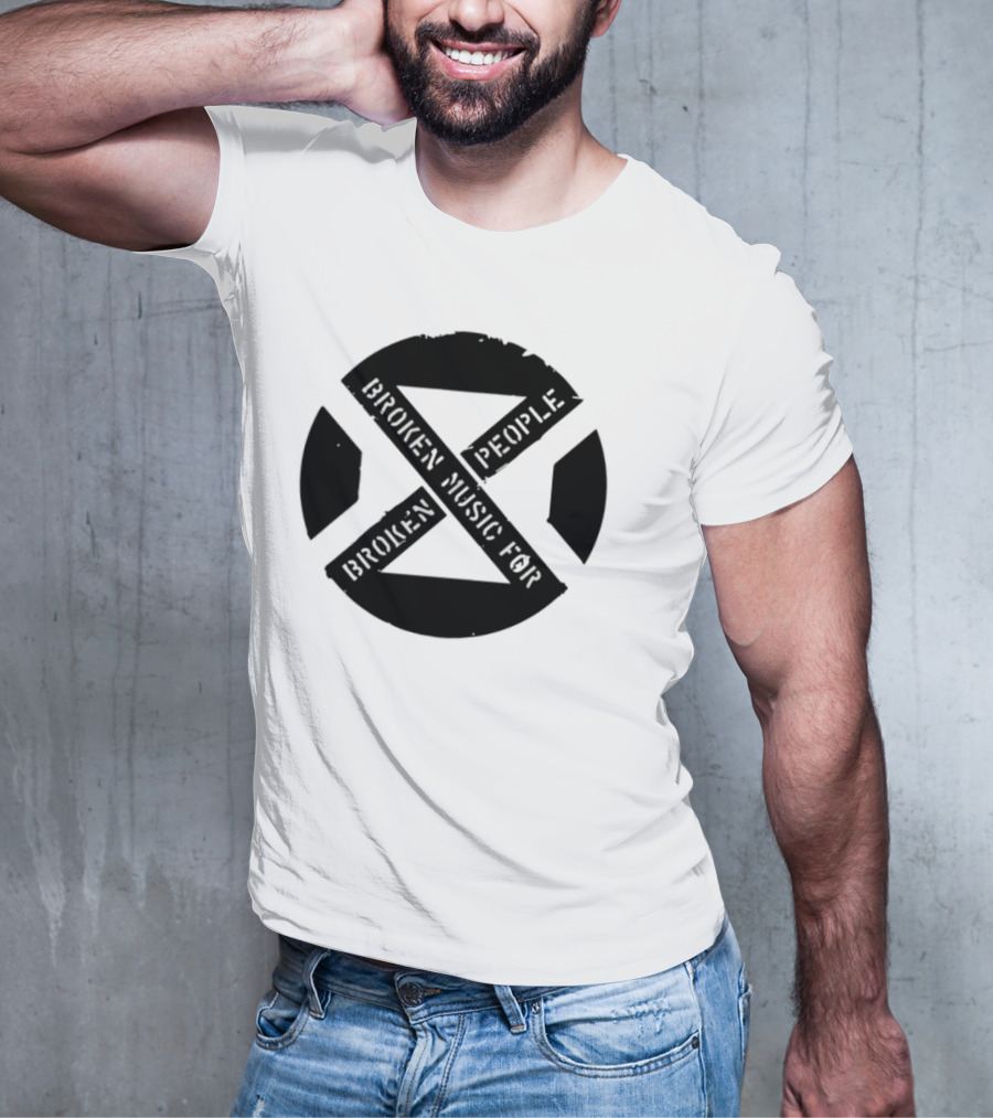 Suede Antidepressants Broken Music For Broken People Vintage Album Style T-Shirt
