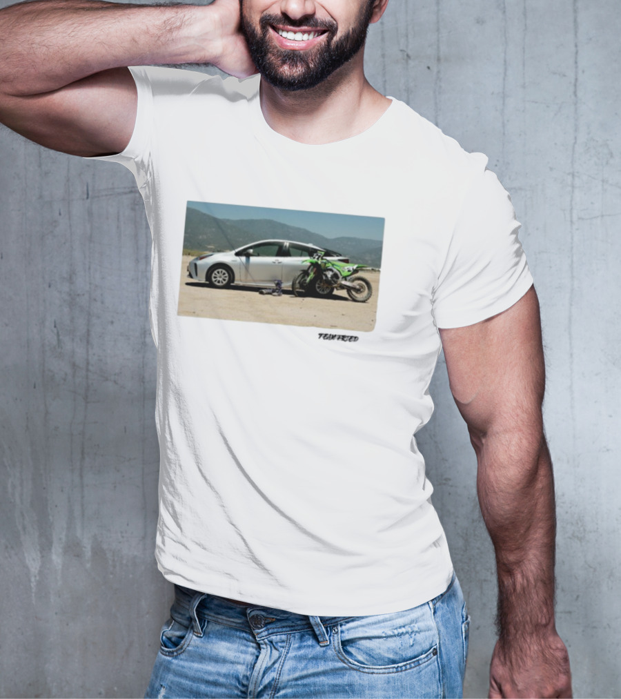 Team Fried Foreign Prius Dirt Bike Adventure TRVRD T-Shirt