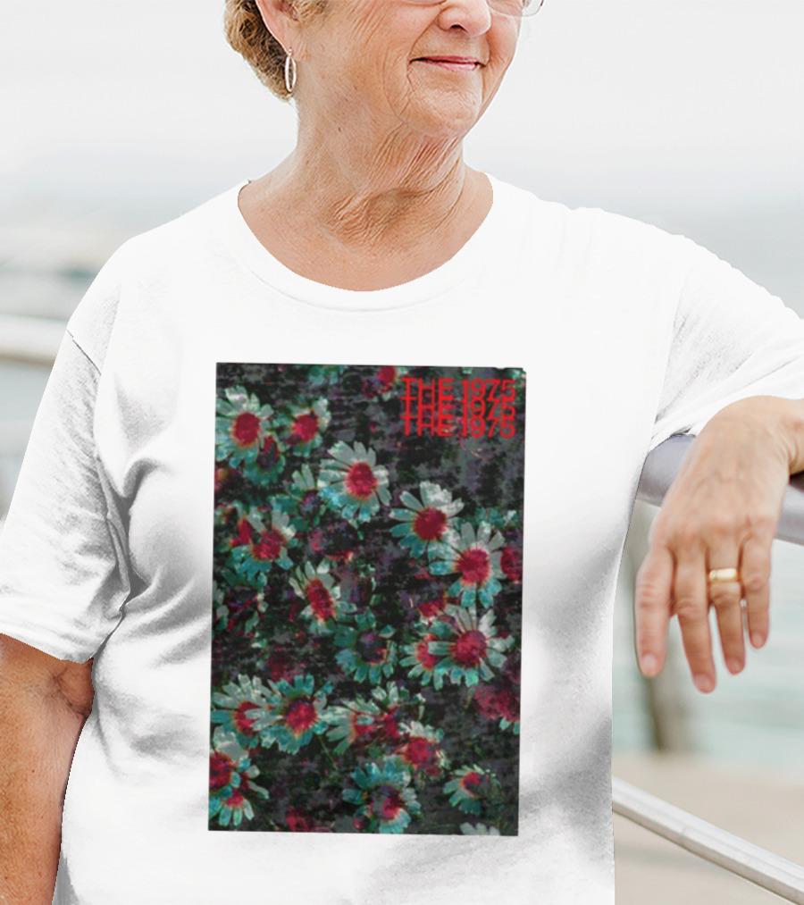 The 1975 Floral Print Graphic Flowers The 1975 T-Shirt