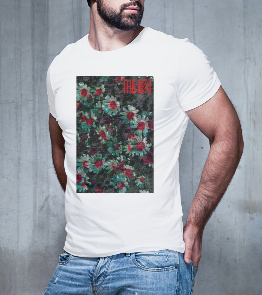 The 1975 Floral Print Graphic Flowers The 1975 T-Shirt