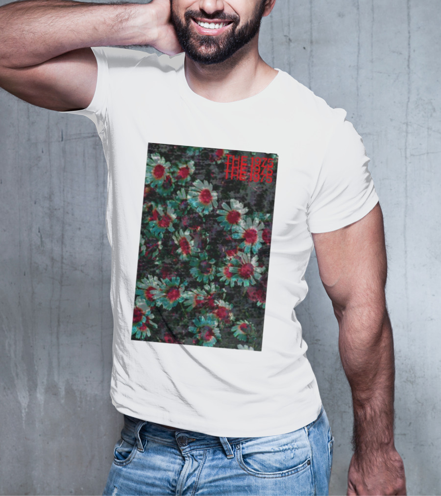 The 1975 Floral Print Graphic Flowers The 1975 T-Shirt