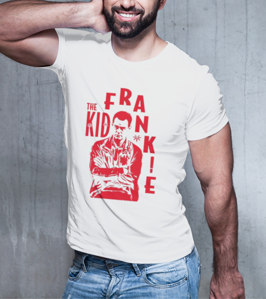 The Kid Frankie Kush Red Bold Text Outline T-Shirt