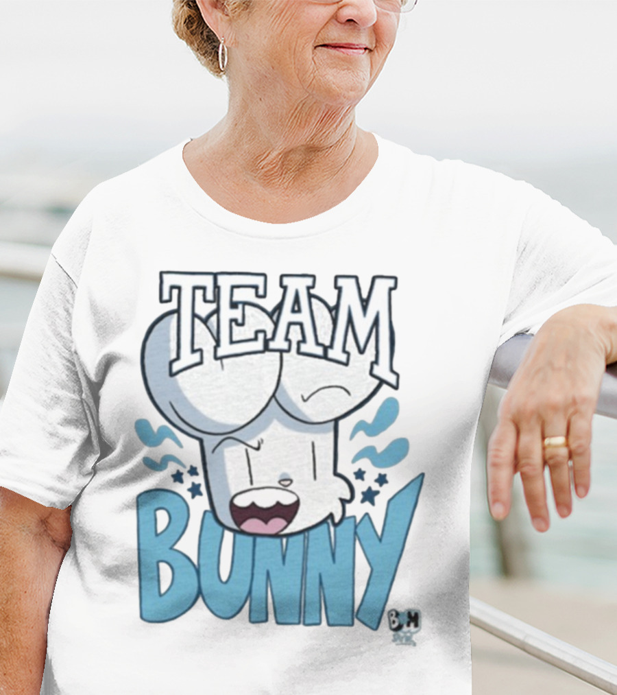 Team Bunny BvM Comic Characters Iconic Style T-Shirt