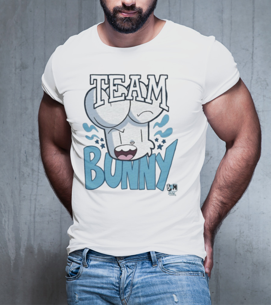 Team Bunny BvM Comic Characters Iconic Style T-Shirt