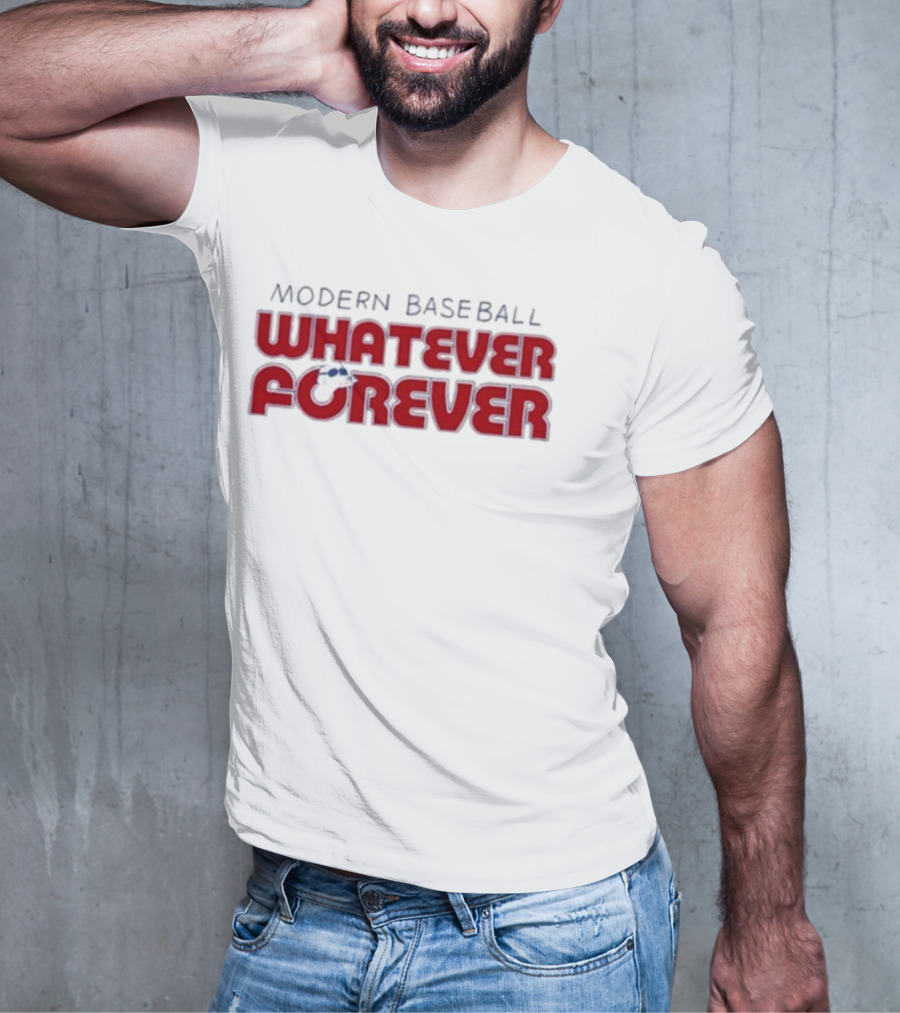 Modern Baseball Whatever Forever Thumbs Up Gesture T-Shirt