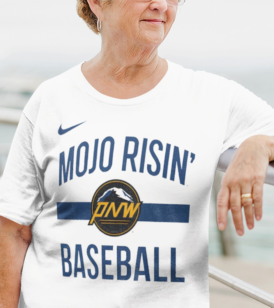 Nike Mojo Risin' Baseball PNW Seattle Mariners City Connect T-Shirt