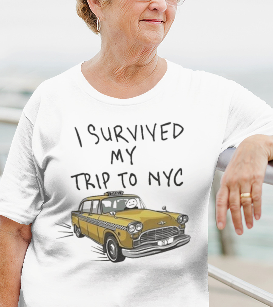 I Survived My Trip To NYC Yellow Taxi T-Shirt