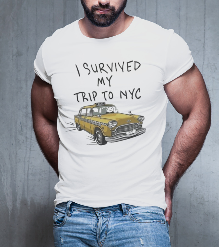 I Survived My Trip To NYC Yellow Taxi T-Shirt