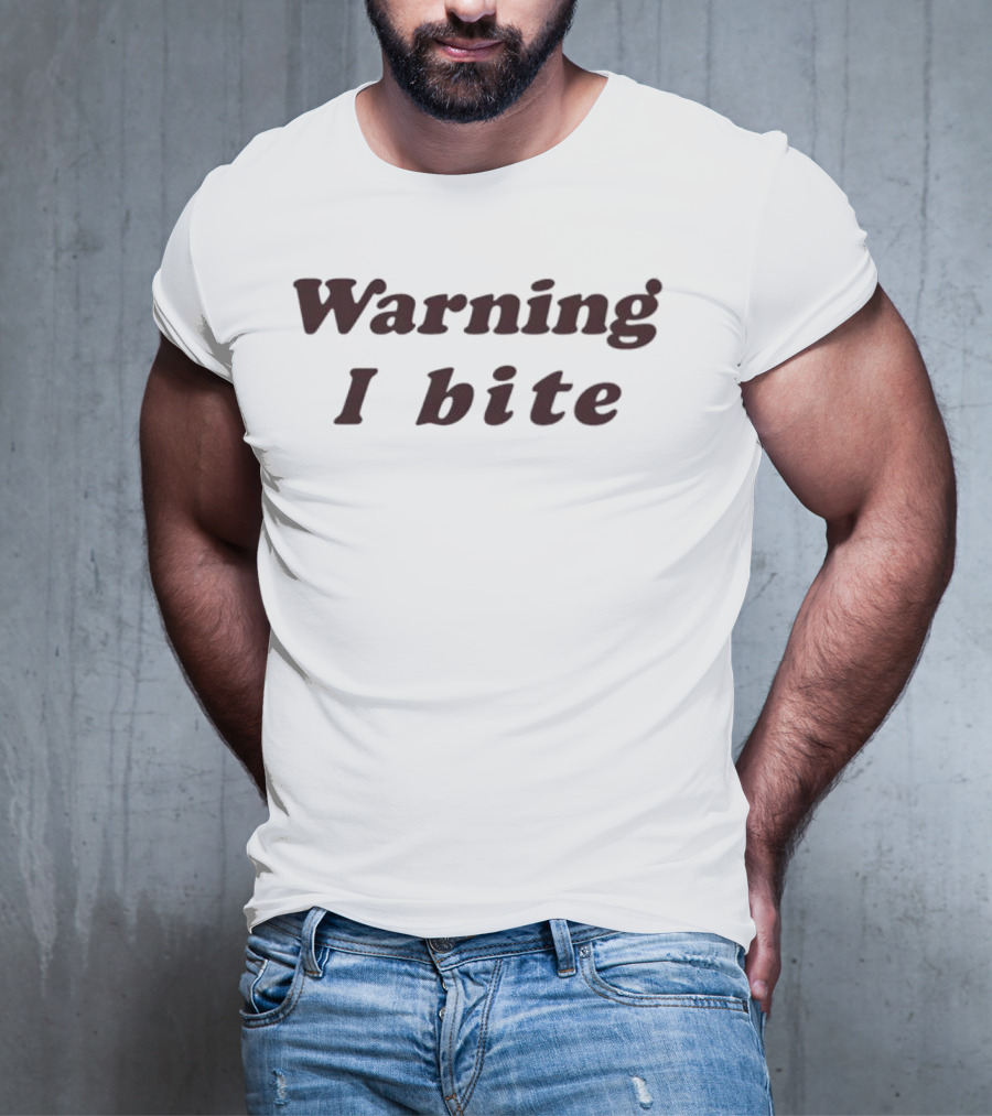 Brooklyn Warning I Bite T-Shirt