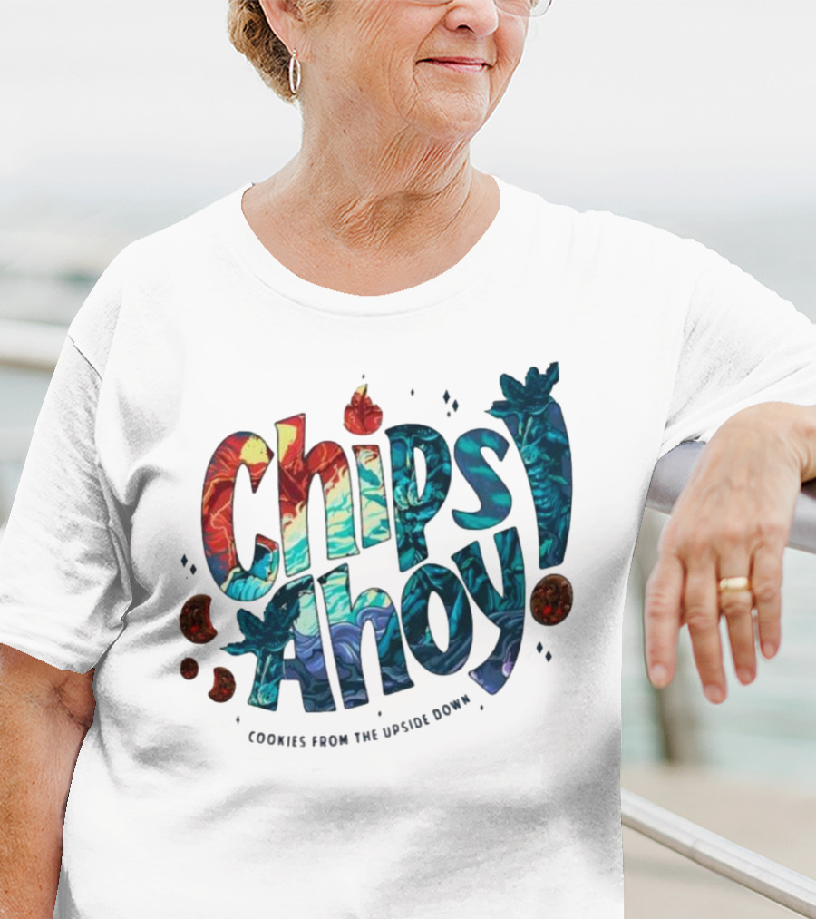 Chips Ahoy Cookies From The Upside Down Stranger Things Inspired T-Shirt