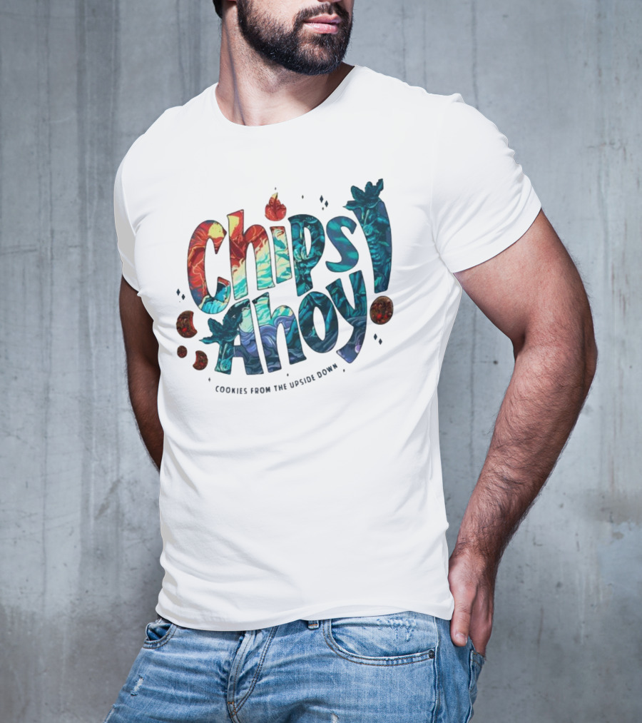 Chips Ahoy Cookies From The Upside Down Stranger Things Inspired T-Shirt