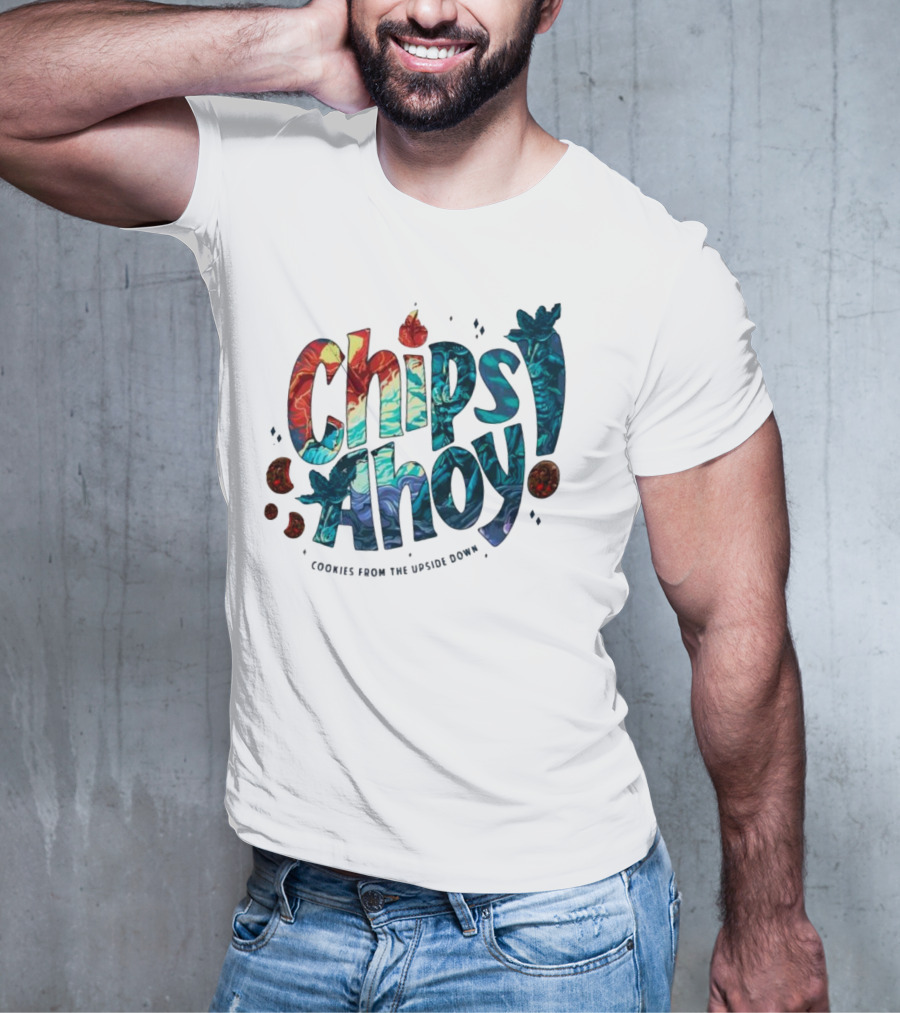 Chips Ahoy Cookies From The Upside Down Stranger Things Inspired T-Shirt