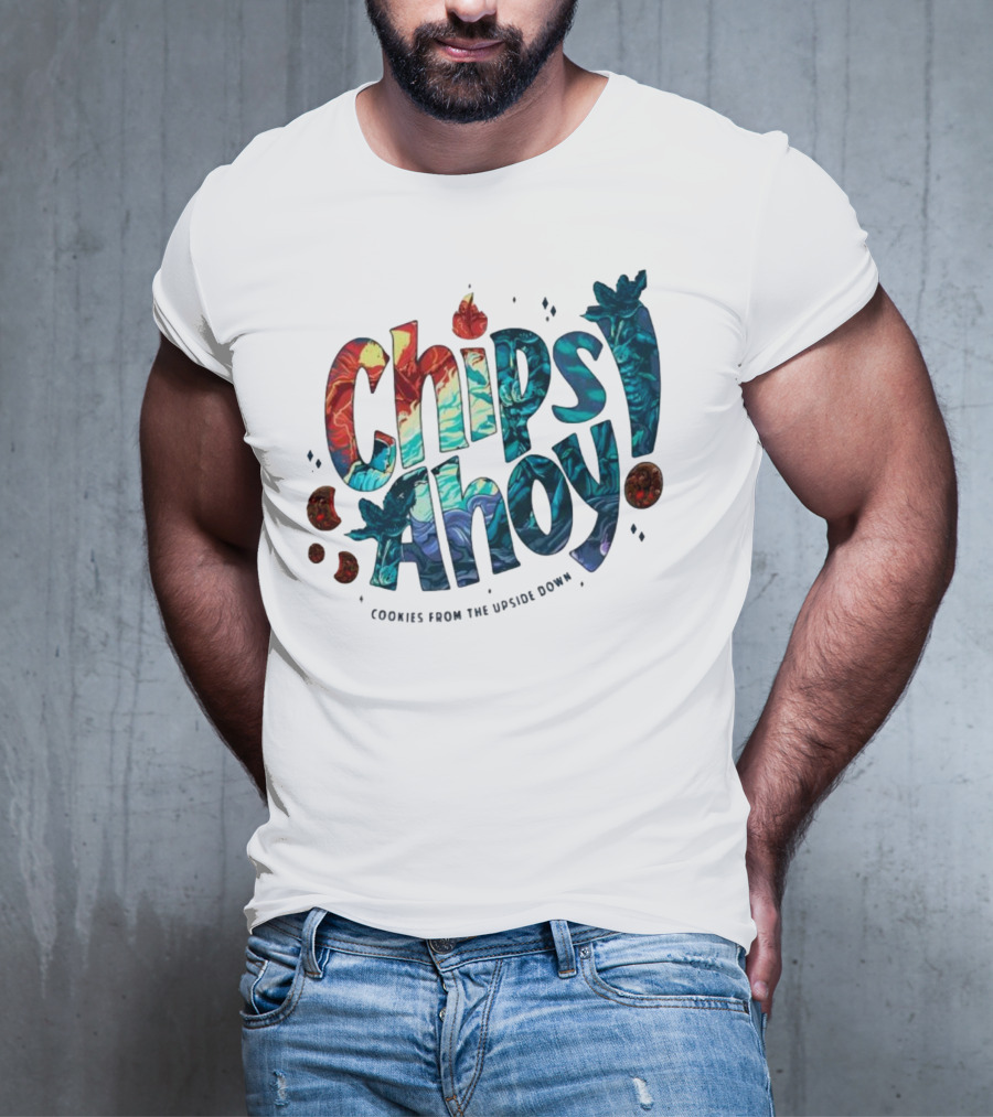Chips Ahoy Cookies From The Upside Down Stranger Things Inspired T-Shirt