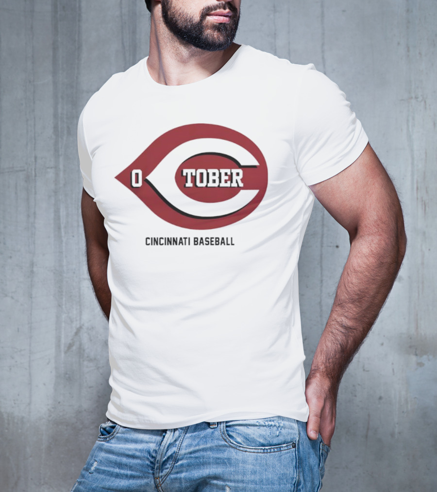 Cincinnati Reds Redtober October Baseball T-Shirt