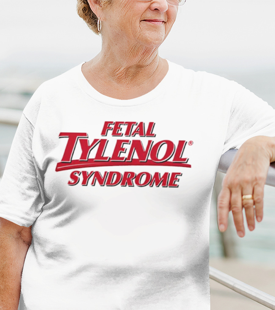 Fetal Tylenol Syndrome Logo T-Shirt