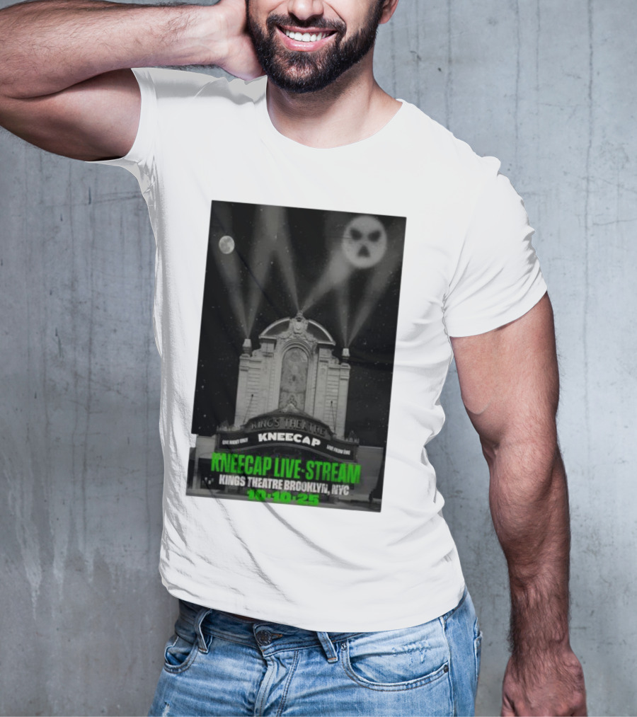 Kings Theatre Kneecap Live Stream Brooklyn NYC 10.10.25 T-Shirt