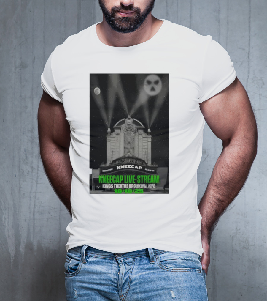 Kings Theatre Kneecap Live Stream Brooklyn NYC 10.10.25 T-Shirt