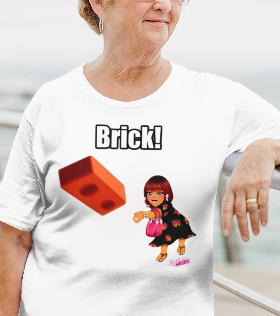 Lushious Massacr Brick! Iconic Throw Pose T-Shirt