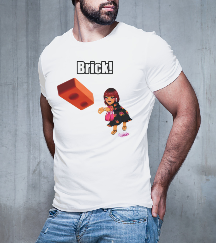 Lushious Massacr Brick! Iconic Throw Pose T-Shirt