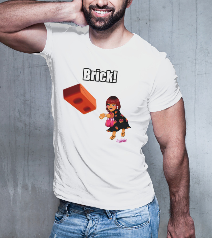 Lushious Massacr Brick! Iconic Throw Pose T-Shirt