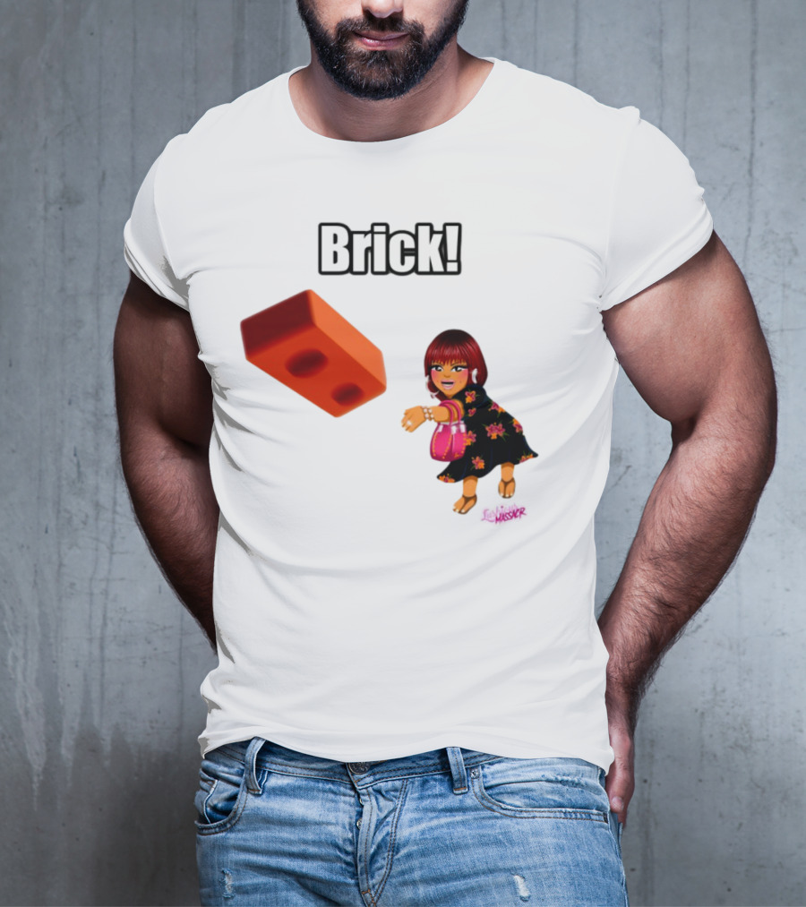 Lushious Massacr Brick! Iconic Throw Pose T-Shirt