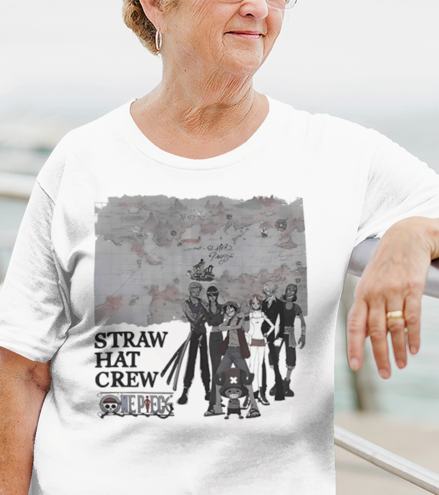 Straw Hat Crew Monkey D Luffy One Piece Series T-Shirt