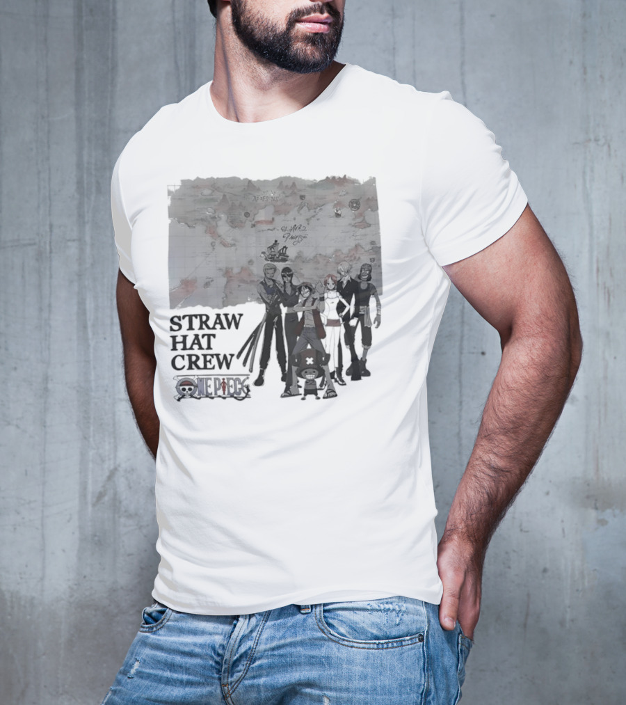 Straw Hat Crew Monkey D Luffy One Piece Series T-Shirt
