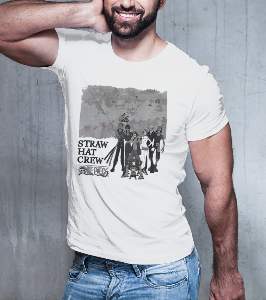 Straw Hat Crew Monkey D Luffy One Piece Series T-Shirt