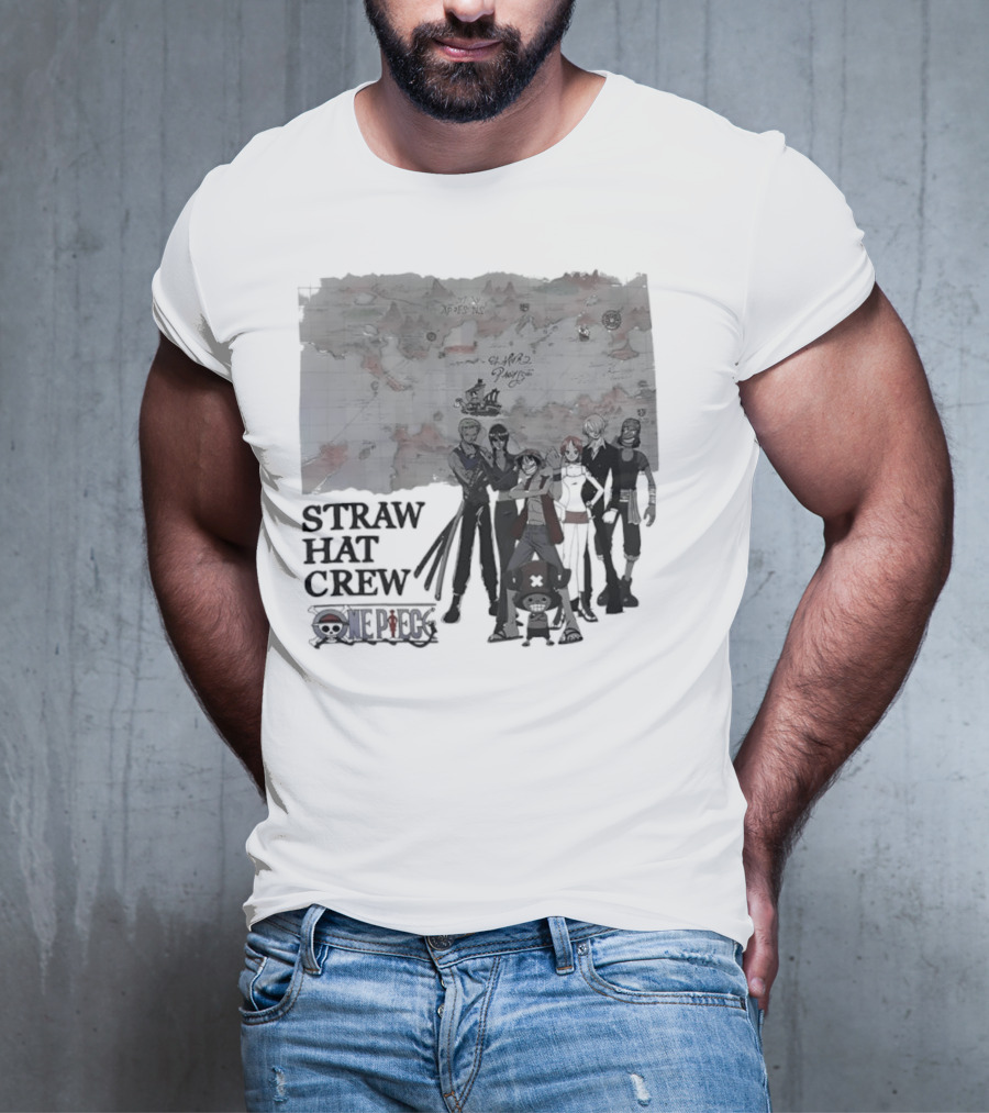 Straw Hat Crew Monkey D Luffy One Piece Series T-Shirt