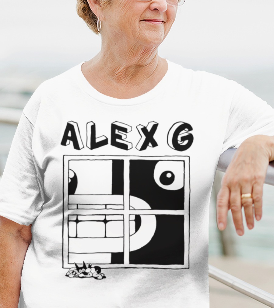 Alex G Concert Tour Music Window Design T-Shirt