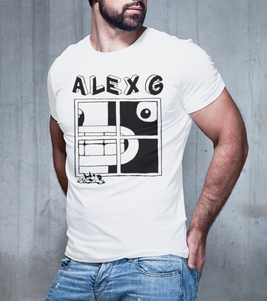 Alex G Concert Tour Music Window Design T-Shirt