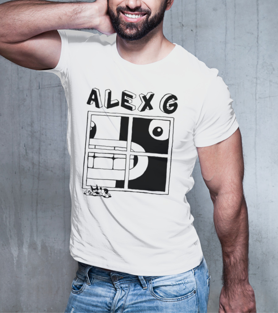 Alex G Concert Tour Music Window Design T-Shirt