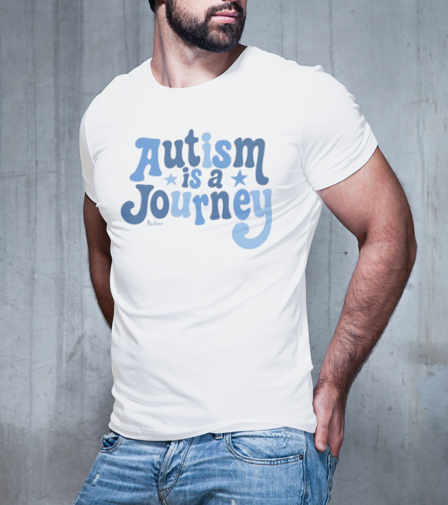 Autism Is A Journey Stars Insightful Madison Marilla T-Shirt