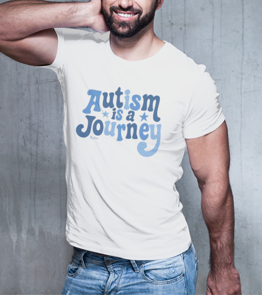 Autism Is A Journey Stars Insightful Madison Marilla T-Shirt