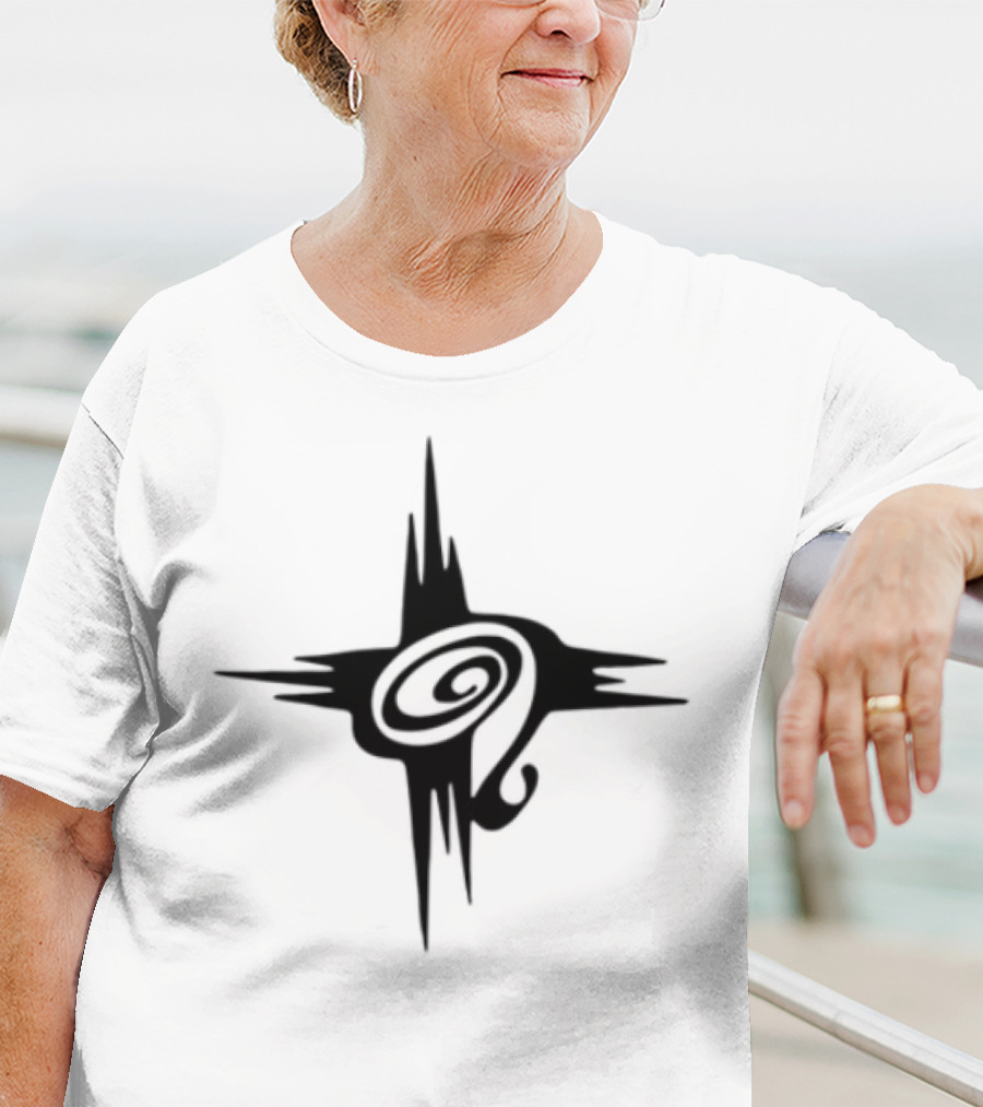 Badsuns Accelerator Hand Gesture Symbol With Arrow Elements T-Shirt