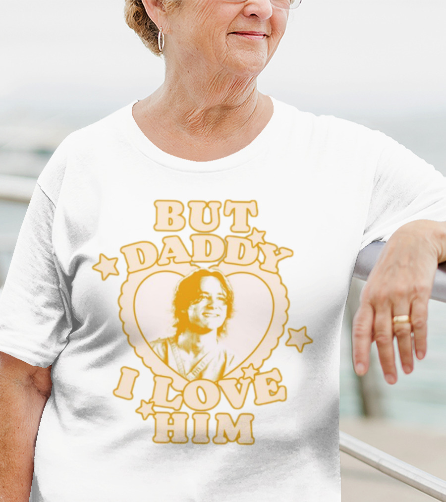 But Daddy I Love Him Heart Stars Lewis Pullman T-Shirt