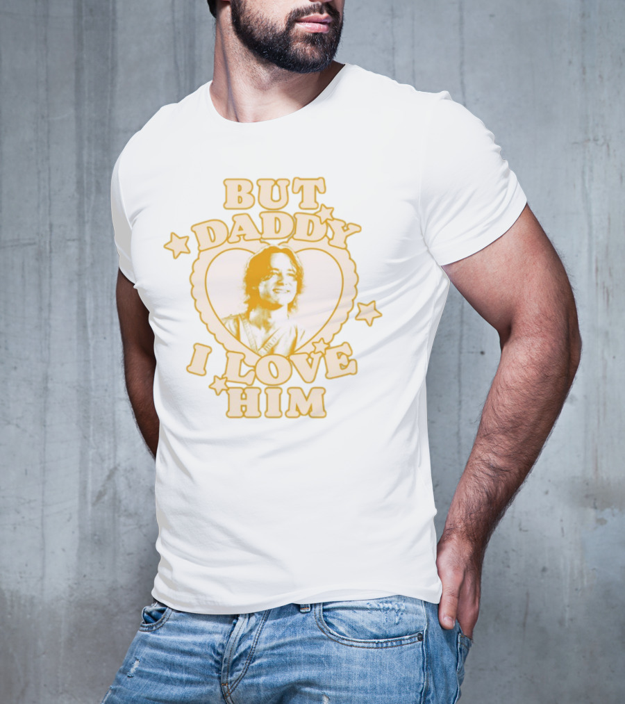 But Daddy I Love Him Heart Stars Lewis Pullman T-Shirt