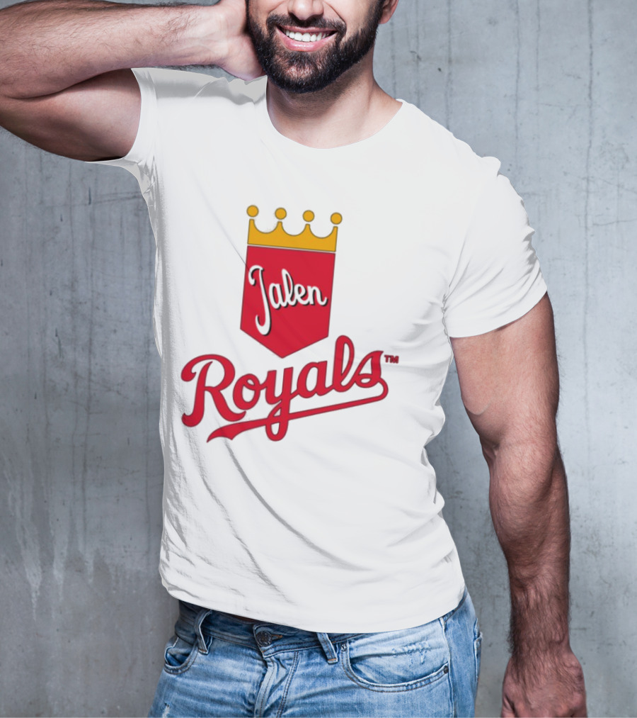 Jalen Royals Crowned Emblem T-Shirt