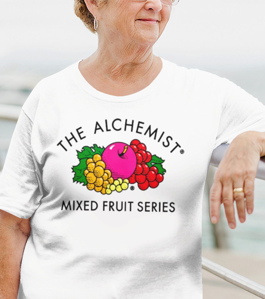 The Alchemist Limited Edition Mixed Fruit Pink Yellow Red Grapes Series T-Shirt