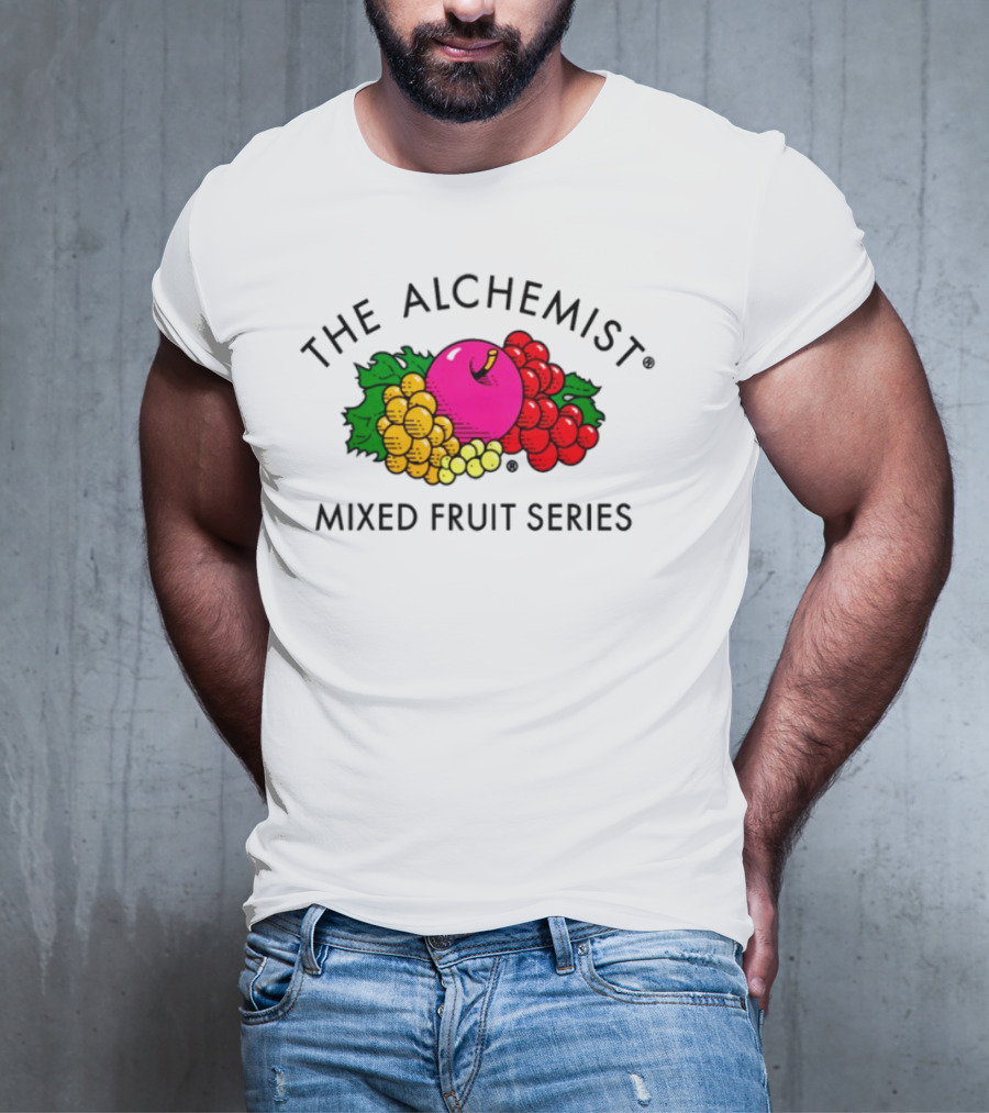 The Alchemist Limited Edition Mixed Fruit Pink Yellow Red Grapes Series T-Shirt