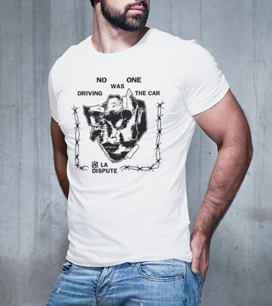 La Dispute No One Was Driving The Car Rose Thorn Heart T-Shirt