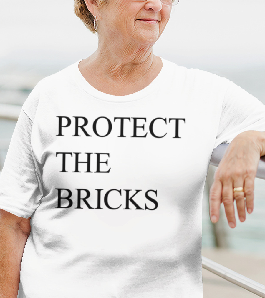 Protect The Bricks LEGO Building Enthusiasts Trend T-Shirt