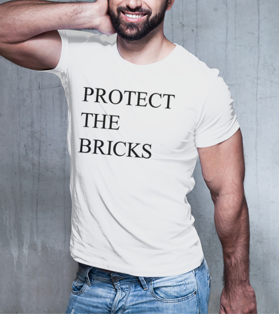Protect The Bricks LEGO Building Enthusiasts Trend T-Shirt