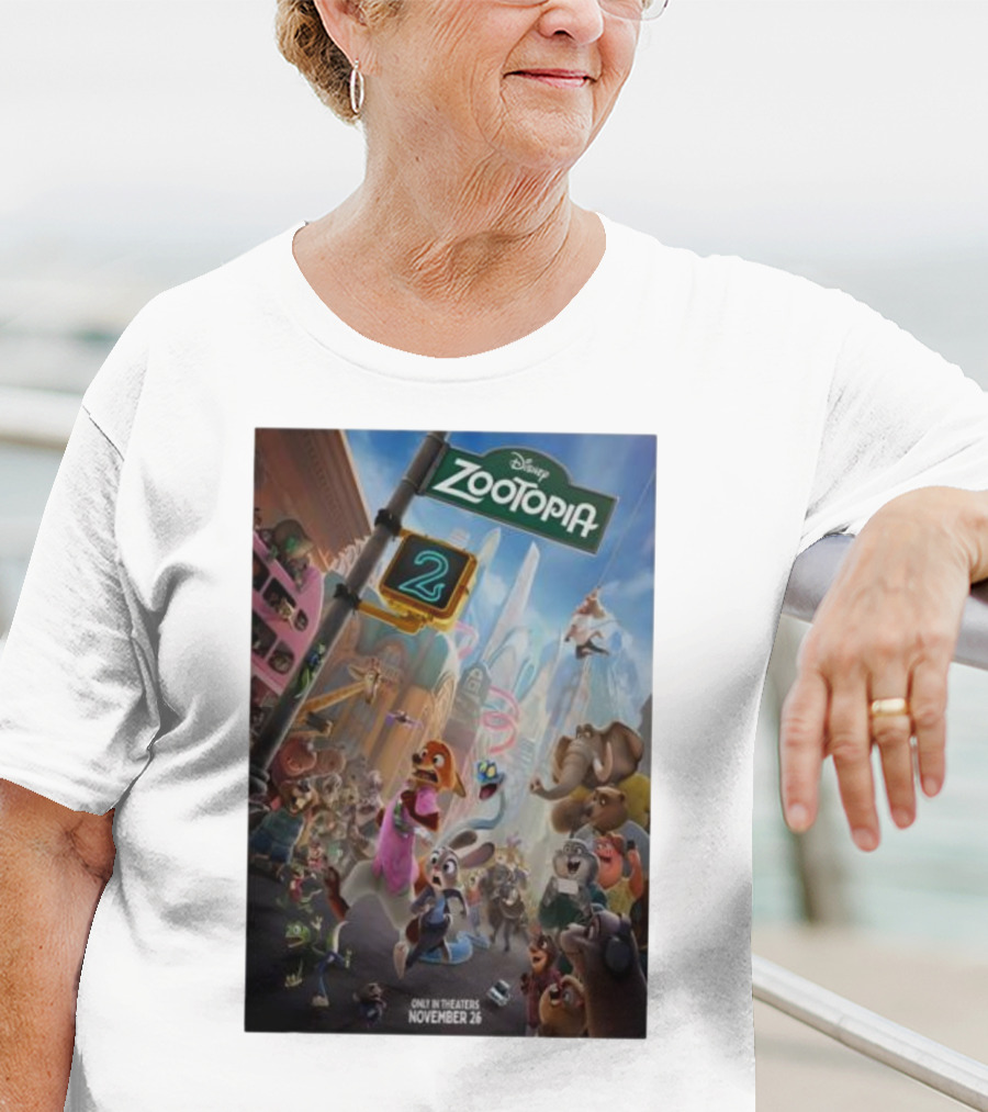 Disney Zootopia 2 Movie November 26 Only In Theaters T-Shirt