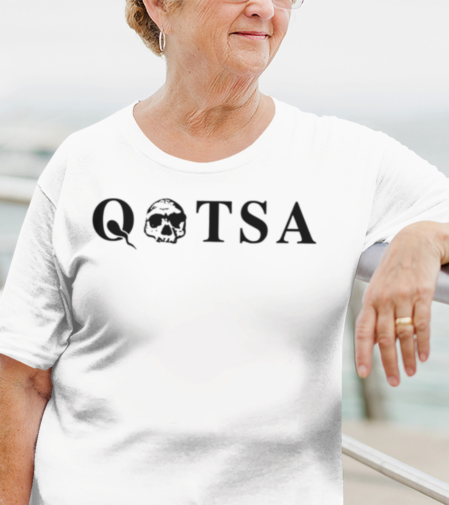 QOTSA Queens Of The Stone Age Skull Graphic Alive In The Catacombs T-Shirt